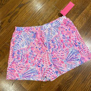 NWT Lilly Pulitzer girls shorts size XL